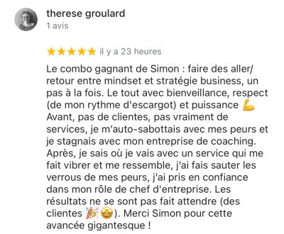 Témoignage Thérèse